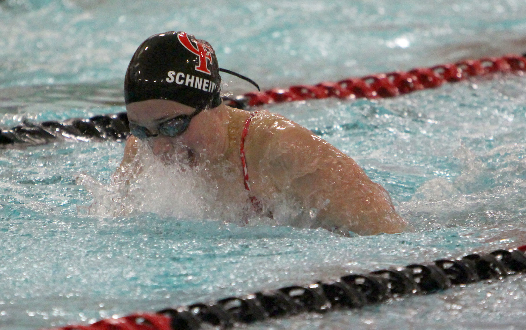 Hudson at Chi-Hi girls swimming 9-10-19